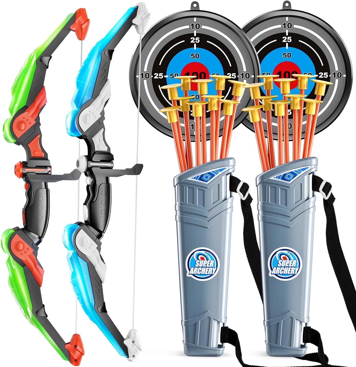 Kids Outdoor Archery Set - Juego de arco y flecha para