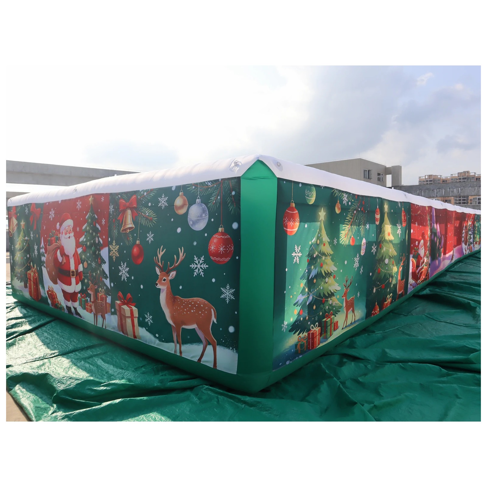 Kids Outdoor Venues - Laberinto Inflable Comercial Largo de 6x20m