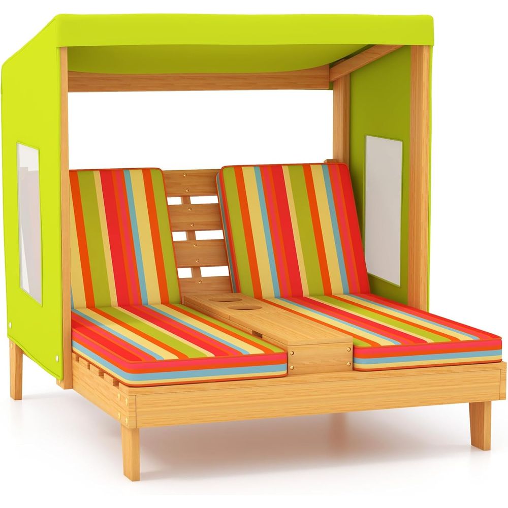 Sillón Reclinable Infantil par - Kids Outdoor Lounger Chair reseña y precio