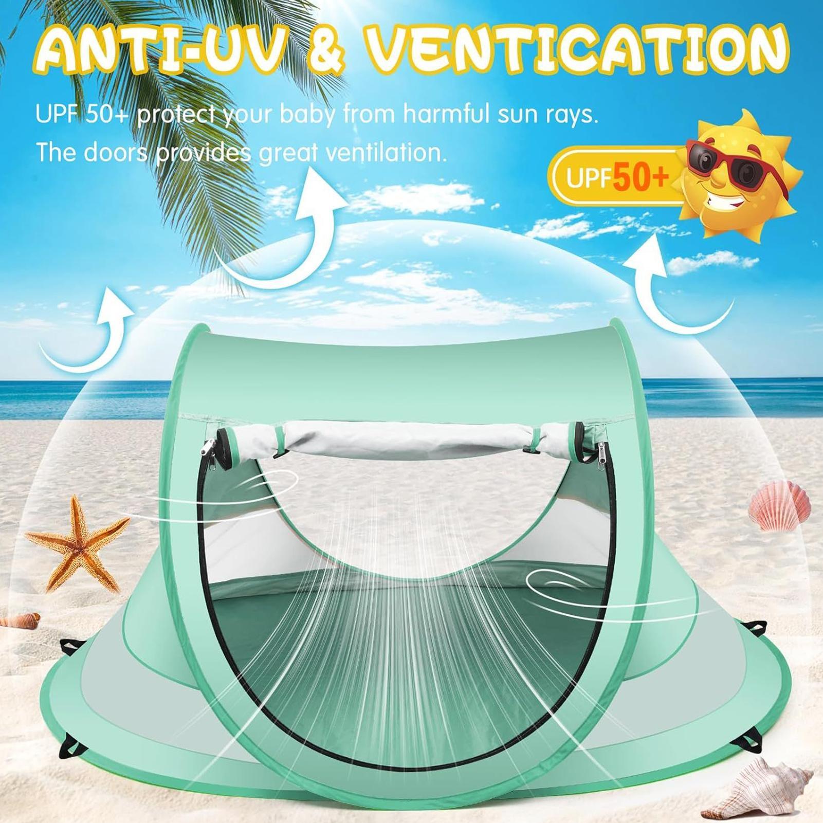 Carpa de playa para niños pequ - Kids Outdoor Daybed reseña y precio