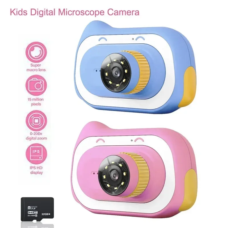 Cámara microscópica para acamp - Kids Outdoor Microscope reseña y precio