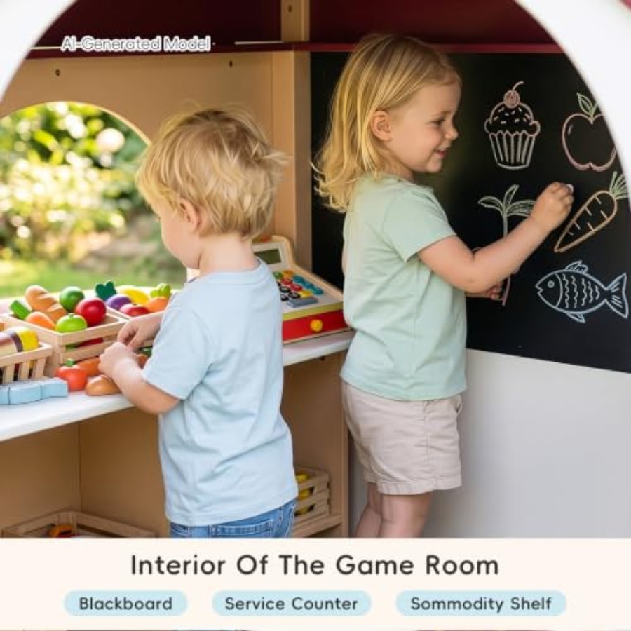 Casa de Juegos Infantil de Mad - Kids Outdoor Chalkboard reseña y precio