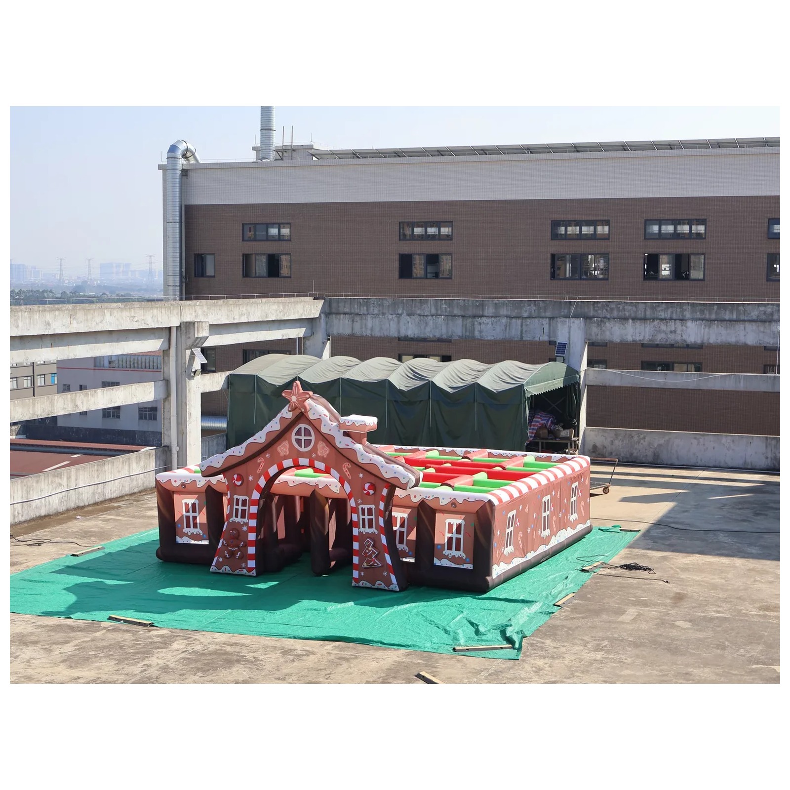 Laberinto Inflable Gigante de  - Kids Outdoor Venues reseña y precio