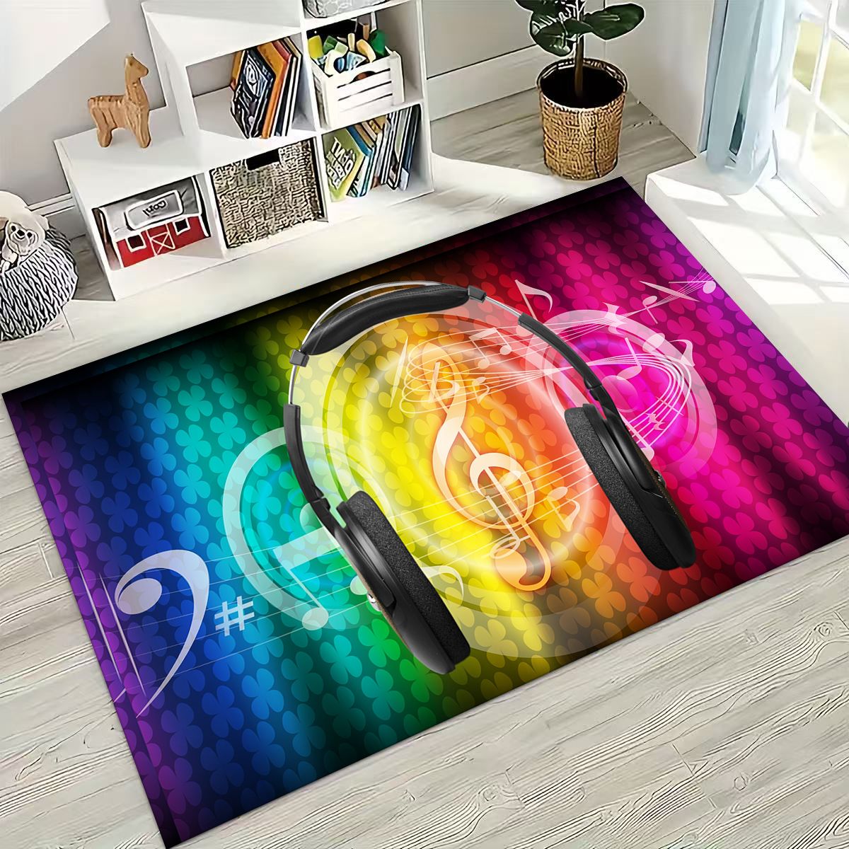 Alfombra de dibujos animados c - Kids Outdoor Instruments reseña y precio