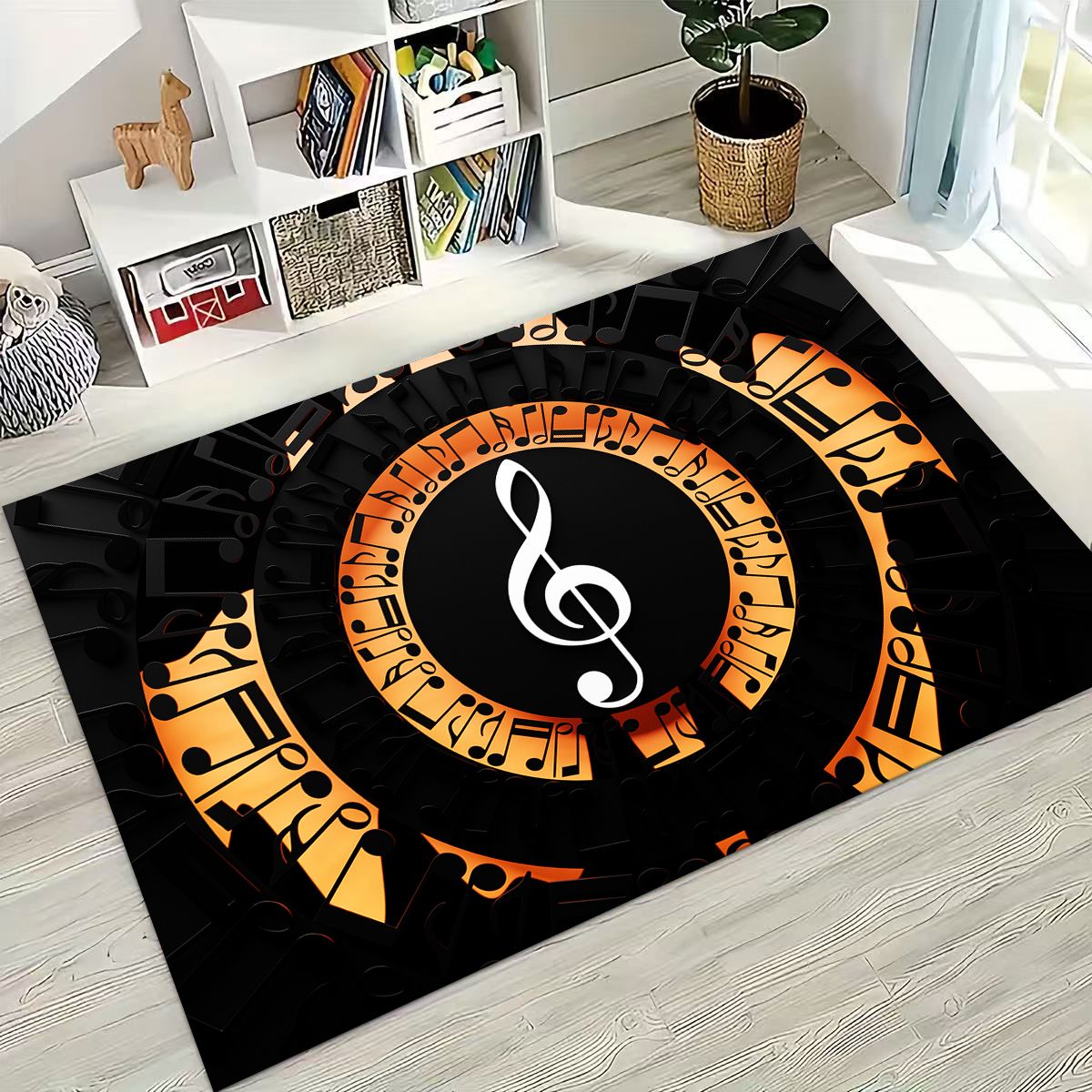 Alfombra de dibujos animados c - Kids Outdoor Instruments reseña y precio