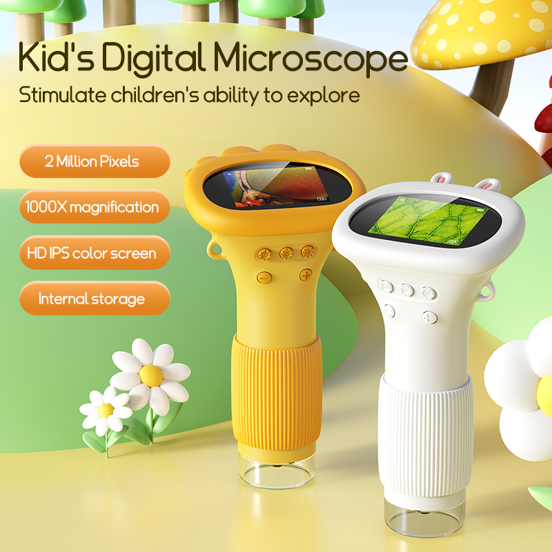 Mini microscopio de bolsillo d - Kids Outdoor Microscope reseña y precio