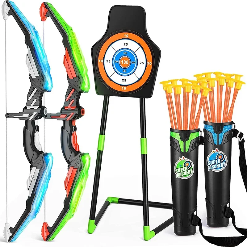 Arco y flechas para niños, arc - Kids Outdoor Archery Set reseña y precio
