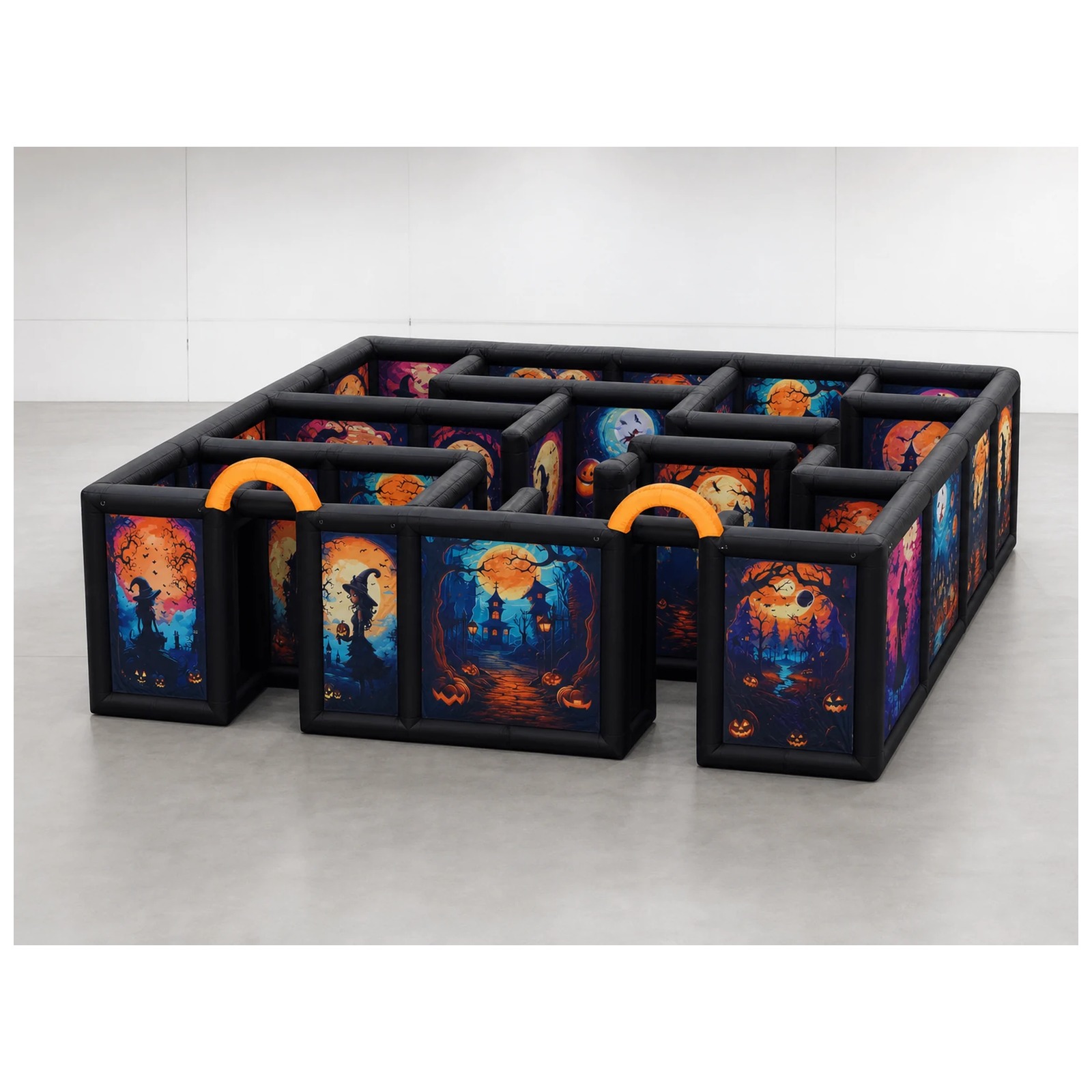 Gran laberinto inflable de Hal - Kids Outdoor Venues reseña y precio