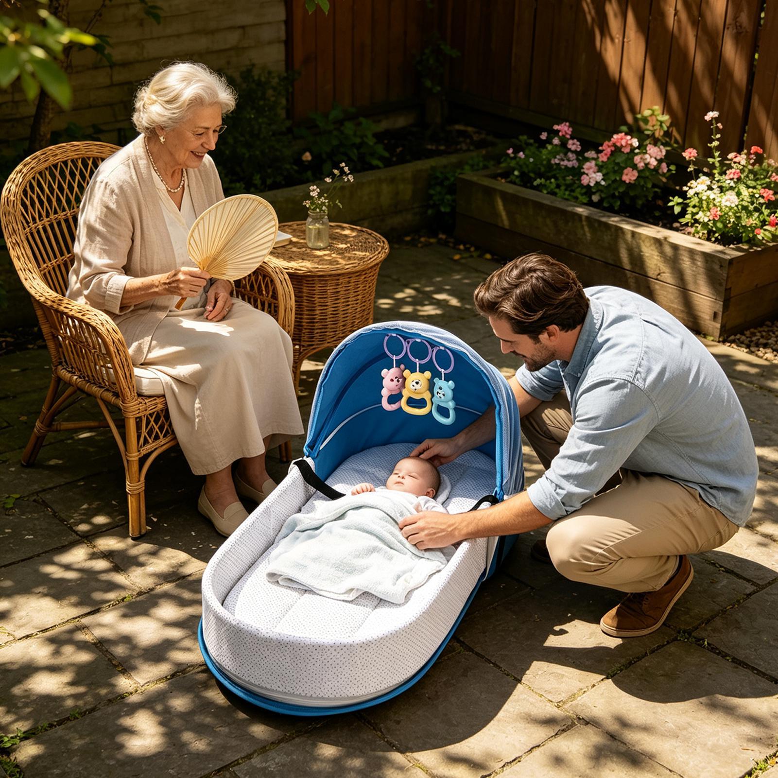 Cama de viaje para niños, mois - Kids Outdoor Fence reseña y precio