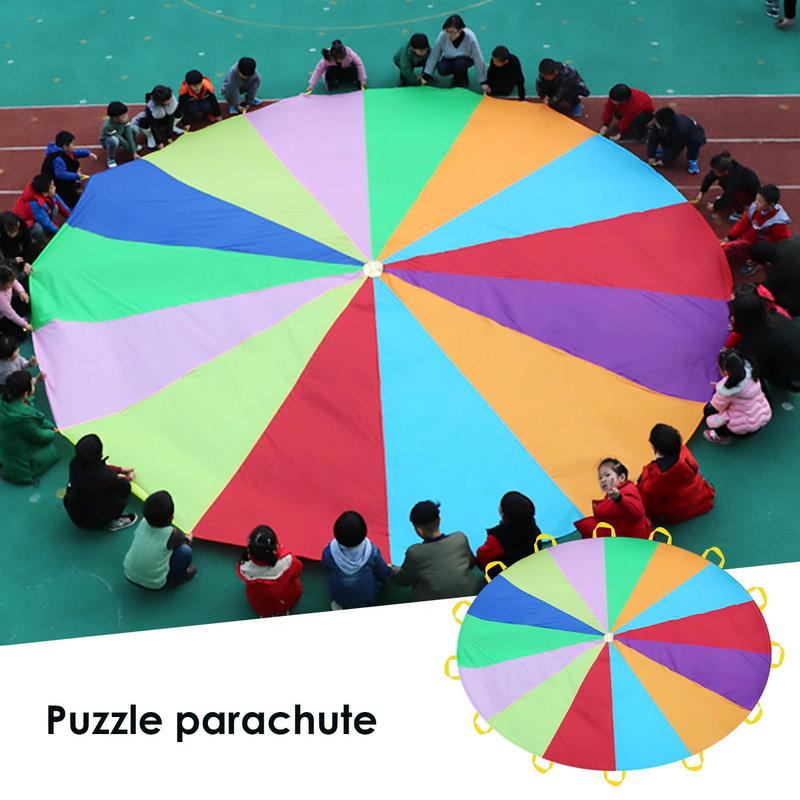 Paracaídas de arcoíris para ni - Kids Outdoor Umbrella reseña y precio