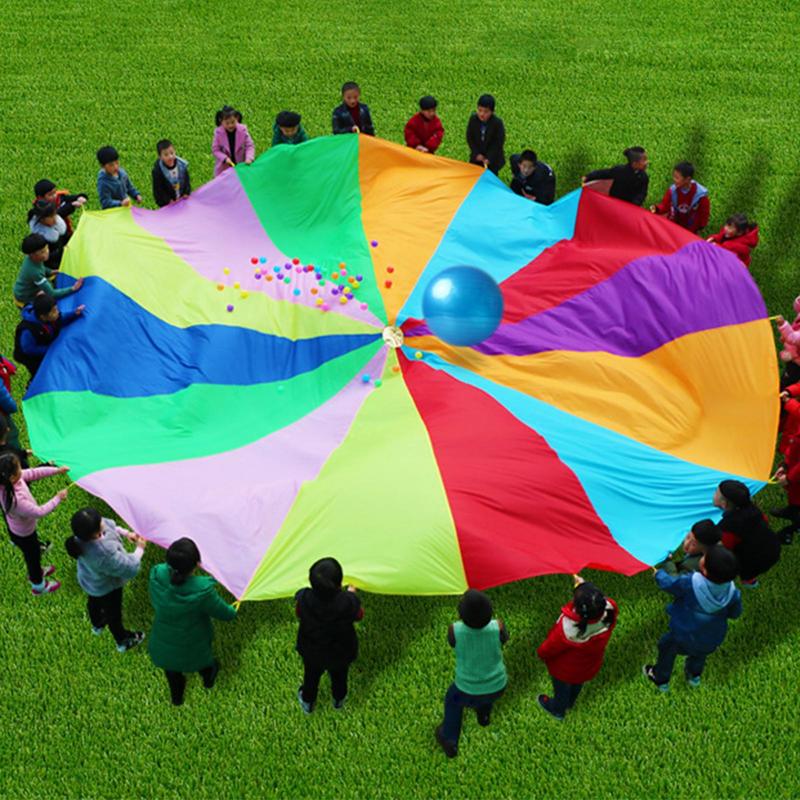 Paracaídas de arcoíris para ni - Kids Outdoor Umbrella reseña y precio