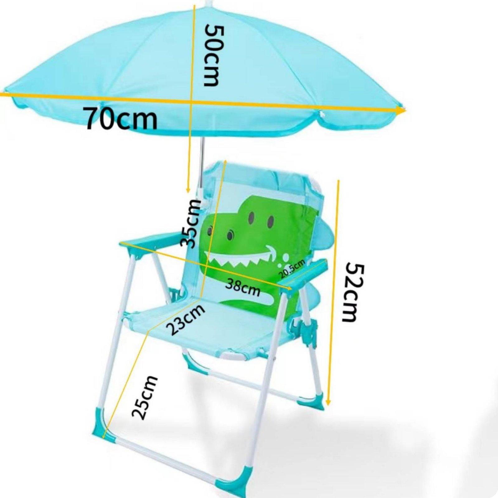 Silla de Playa para Niños con  - Kids Outdoor Umbrella reseña y precio
