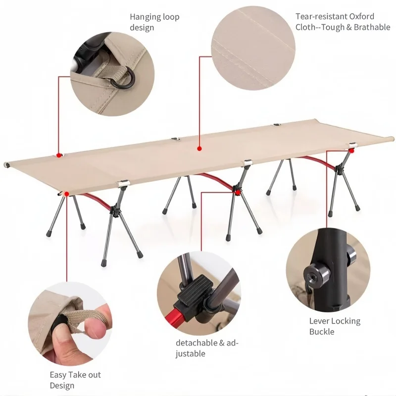 Cama Plegable para Acampar al  - Kids Outdoor Daybed reseña y precio