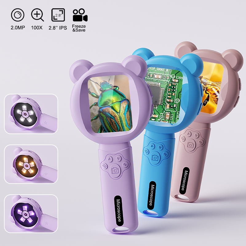 Microscopio digital portátil c - Kids Outdoor Microscope reseña y precio
