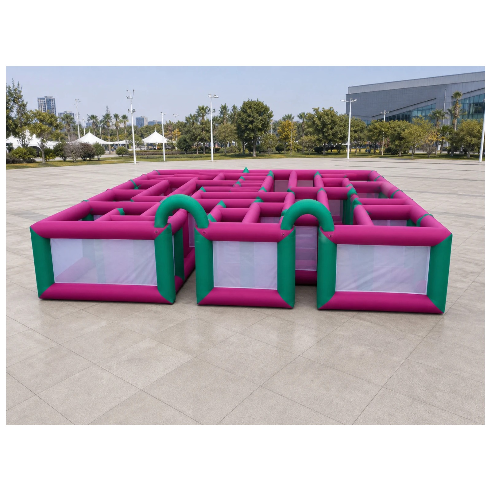Laberinto Inflable Grande de M - Kids Outdoor Venues reseña y precio