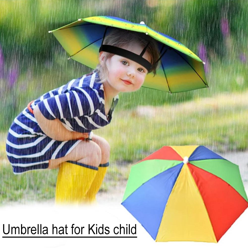 Sombrero con paraguas para niñ - Kids Outdoor Umbrella reseña y precio