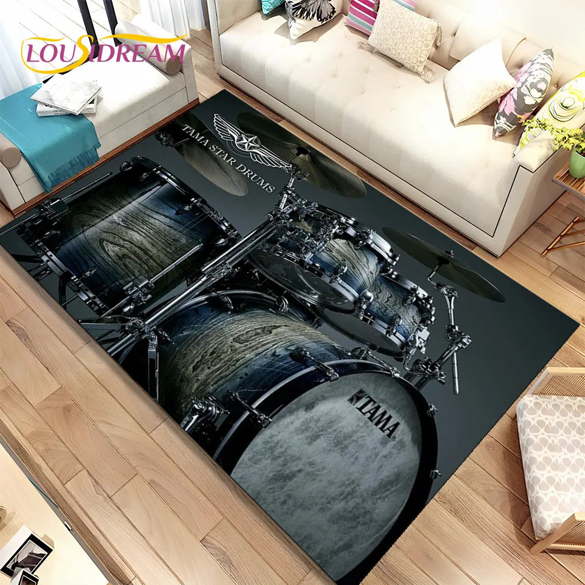 Alfombra Decorativa con Diseño - Kids Outdoor Instruments reseña y precio
