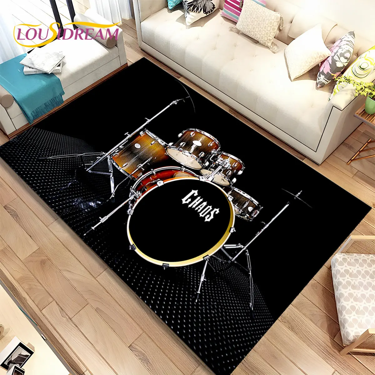 Alfombra Decorativa con Diseño - Kids Outdoor Instruments reseña y precio
