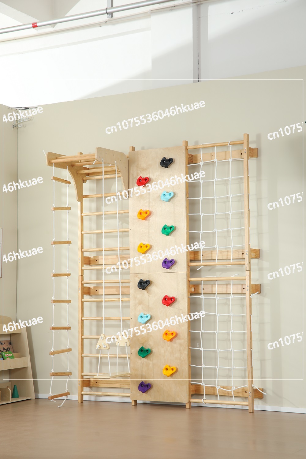 Estructura de escalada para ni - Kids Outdoor Wooden Climbing Frame reseña y precio