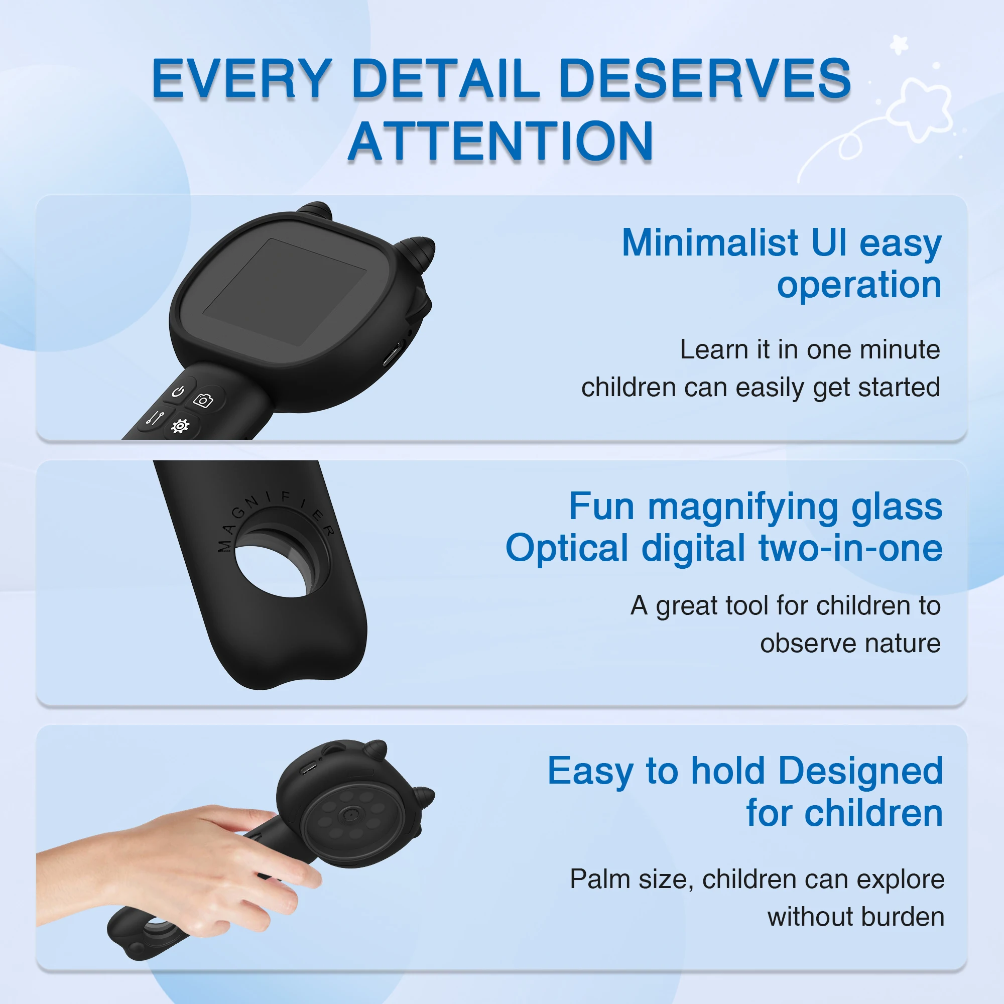 Microscopio Digital Portátil 5 - Kids Outdoor Microscope reseña y precio