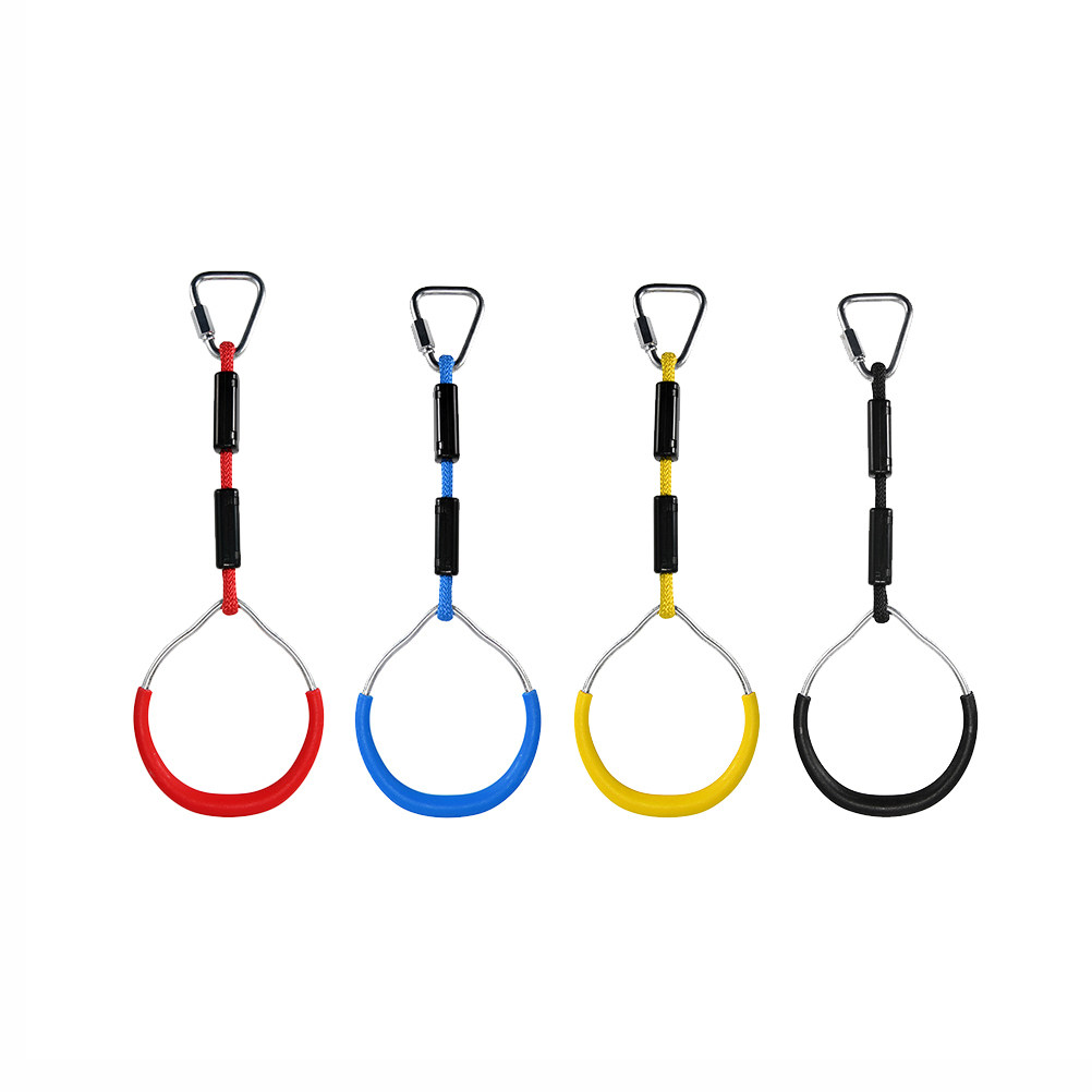 2 Anillos de Gimnasia Azules,  - Kids Outdoor Ninja Course reseña y precio