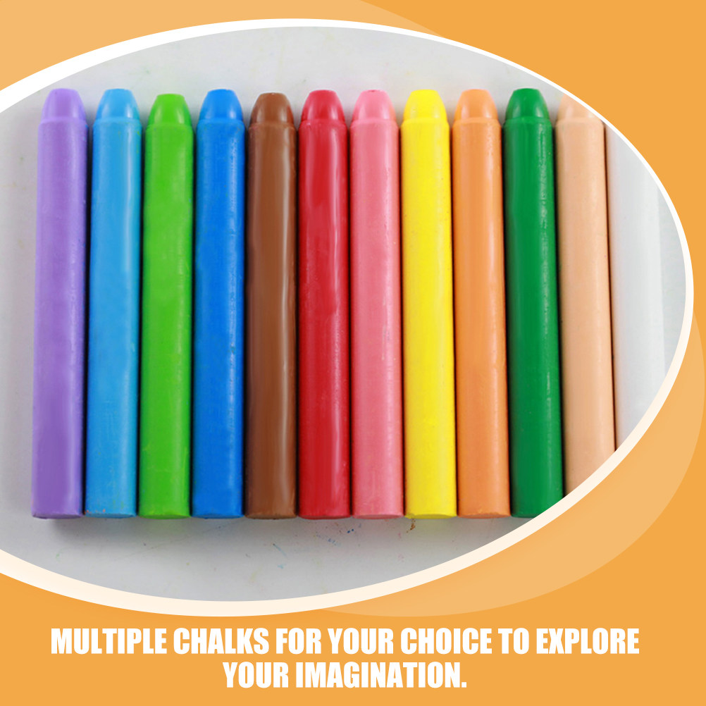 Juego de 12 Tizas de Colores S - Kids Outdoor Chalkboard reseña y precio