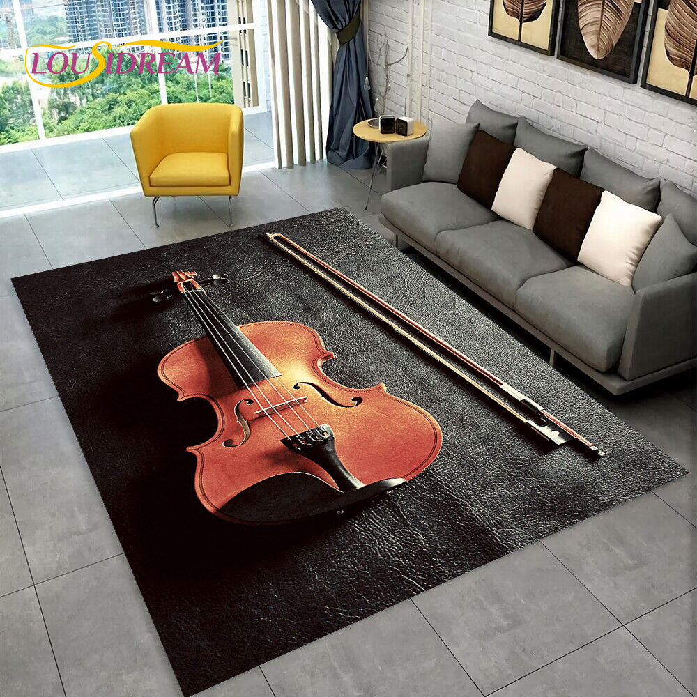 Alfombra de área de música de  - Kids Outdoor Instruments reseña y precio
