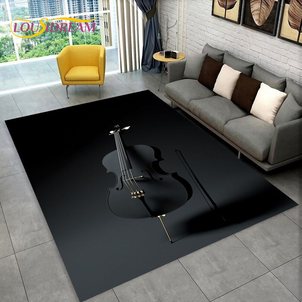 Alfombra de área de música de  - Kids Outdoor Instruments reseña y precio