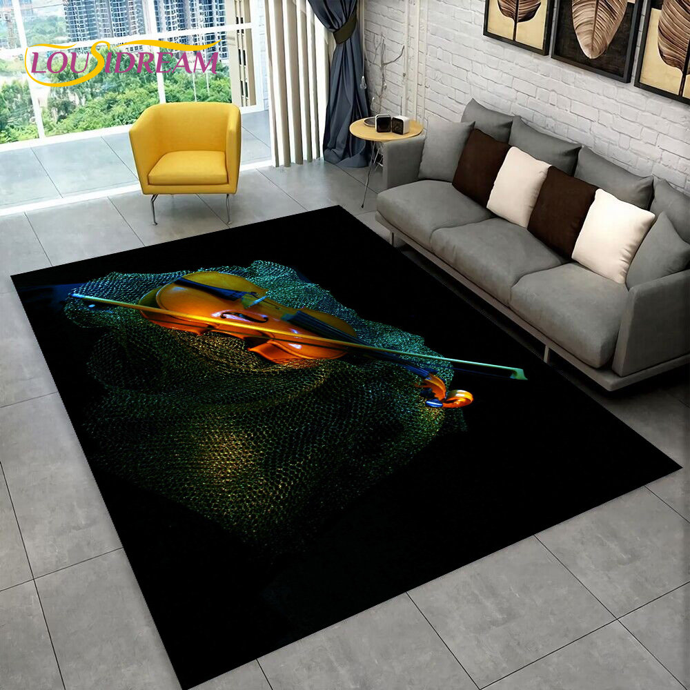 Alfombra de área de música de  - Kids Outdoor Instruments reseña y precio
