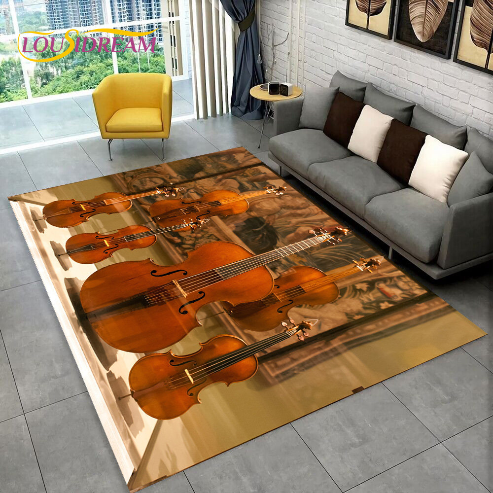 Alfombra de área de música de  - Kids Outdoor Instruments reseña y precio