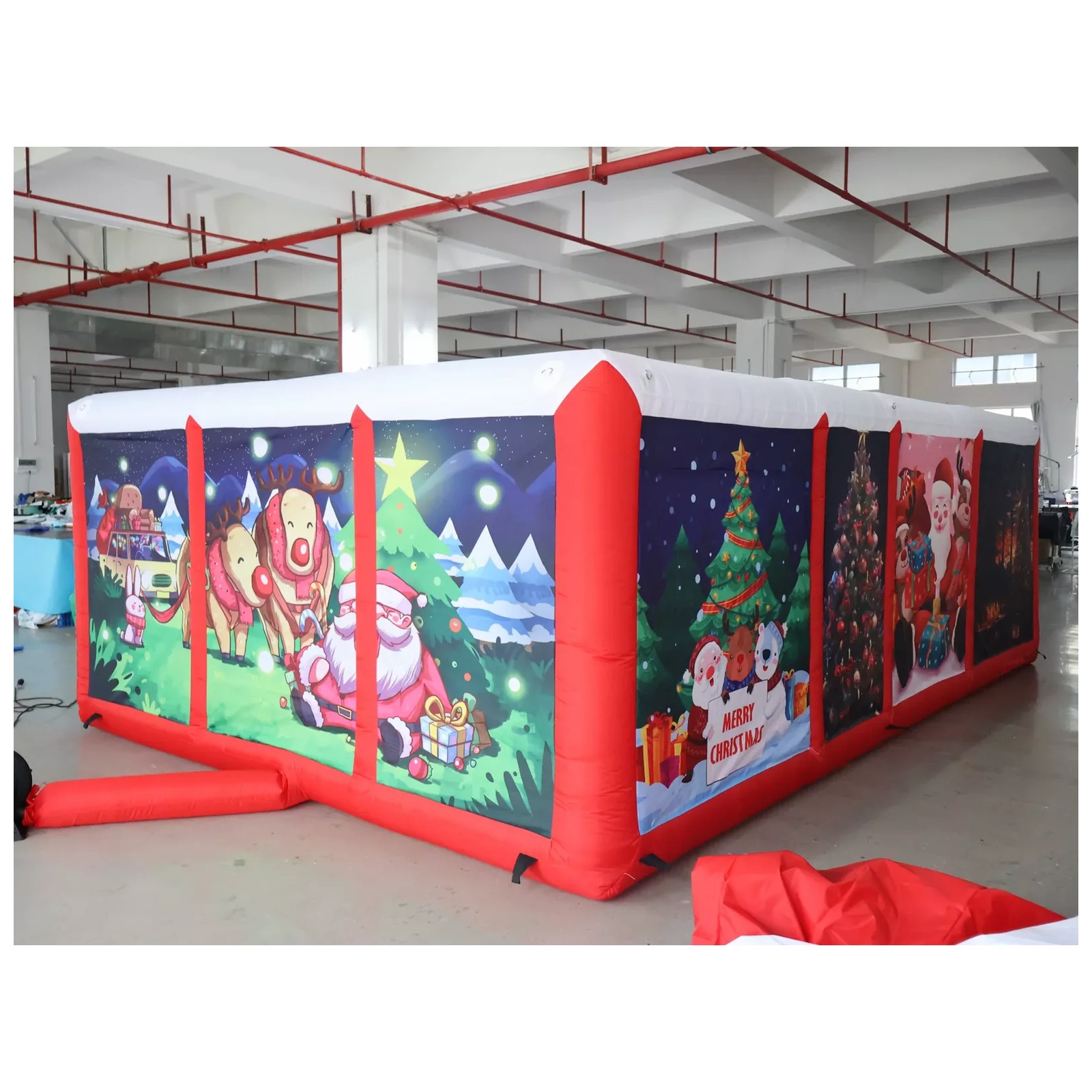 Laberinto Inflable Rojo para E - Kids Outdoor Venues reseña y precio