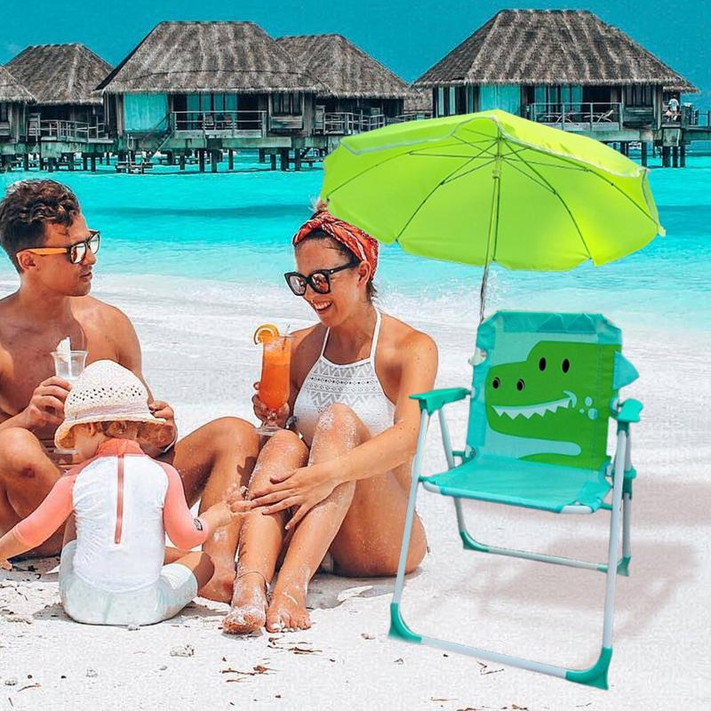 Silla con sombrilla para niños - Kids Outdoor Umbrella reseña y precio